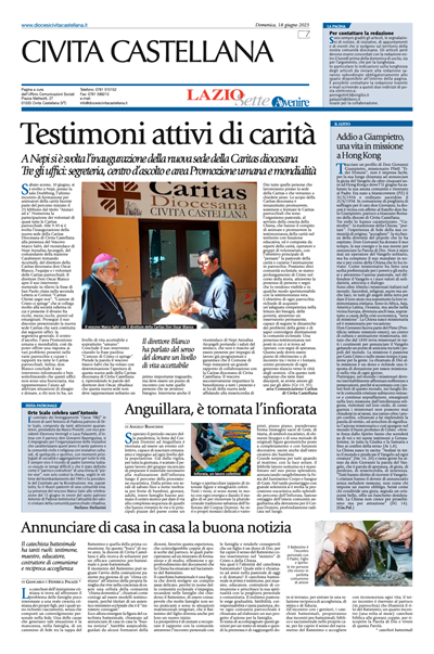 Avvenire - pagina diocesana del 18/06/2023